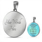 Nurse's Prayer Charm Bangle Bracelet