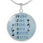 Mother - (Amazing, Loving, Strong, Happy, Selfless, Graceful) Pendant with Necklace