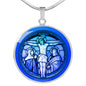 Jesus On Cross Pendant with Necklace