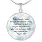 Comforting & Uplifting | Psalm 23:4 Necklace