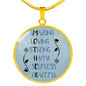 Mother - (Amazing, Loving, Strong, Happy, Selfless, Graceful) Pendant with Necklace