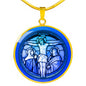 Jesus On Cross Pendant with Necklace