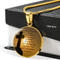 Uplifting & Encouraging | Exodus 15:2 Necklace