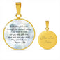 Comforting & Uplifting | Psalm 23:4 Necklace