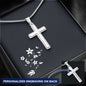 Cross Pendant Necklace with Engraving Option
