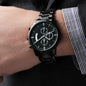 Black Chronograph Watch | Personalized Engraving