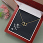 Everlasting Love Hearts Gold Pendant with Diamonds Necklace