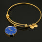 Peace | Religions Charm with Adjustable Bangle Bracelet