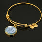Mother: First Friend, Best Friend, Forever Friend Charm Bangle Bracelet