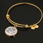 Always My Mother Forever My Friend Charm with Adjustable Bangle Bracelet
