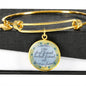 Mother: First Friend, Best Friend, Forever Friend Charm Bangle Bracelet