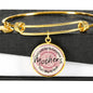 God Could Not Be Everywhere, That's Why He Made Mothers Charm Bangle Bracelet