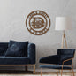Family Name - Split Letter - Custom Metal Art Hanging