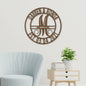 Family Name | Wedding or Birth Date | Custom Metal Art Hanging
