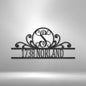 Family | Address | Custom Metal Wall Sign | Indoor or Outdoor Hanging