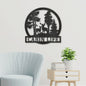 Cabin Life Metal Wall Art | Outdoor or Indoor Sign