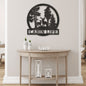 Cabin Life Metal Wall Art | Outdoor or Indoor Sign