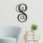 Initial Monogram | Metal Wall Art | Indoor or Outdoor Wall Hanging