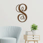 Initial Monogram | Metal Wall Art | Indoor or Outdoor Wall Hanging