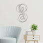 Initial Monogram | Metal Wall Art | Indoor or Outdoor Wall Hanging