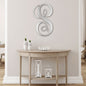 Initial Monogram | Metal Wall Art | Indoor or Outdoor Wall Hanging