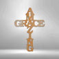 Amazing Grace | Metal Sign | Indoor or Outdoor Wall Hanging