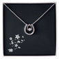 Lucky in Love Diamond Pendant Necklace
