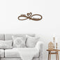 Infinity Couples Name Metal Sign | Indoor or Outdoor Wall Hanging Art | Wedding Gift
