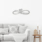 Infinity Couples Name Metal Sign | Indoor or Outdoor Wall Hanging Art | Wedding Gift