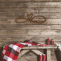 Infinity Couples Name Metal Sign | Indoor or Outdoor Wall Hanging Art | Wedding Gift