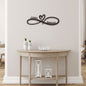 Infinity Couples Name Metal Sign | Indoor or Outdoor Wall Hanging Art | Wedding Gift