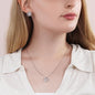 Love Knot Diamond Pendant & Earring Set