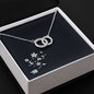 Perfect Pair Diamond Pendant Necklace