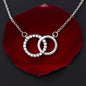 Perfect Pair Diamond Pendant Necklace
