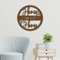 Home Sweet Home Metal Art Wall Hanging | Indoor or Outdoor