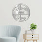 Home Sweet Home Metal Art Wall Hanging | Indoor or Outdoor