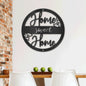 Home Sweet Home Metal Art Wall Hanging | Indoor or Outdoor