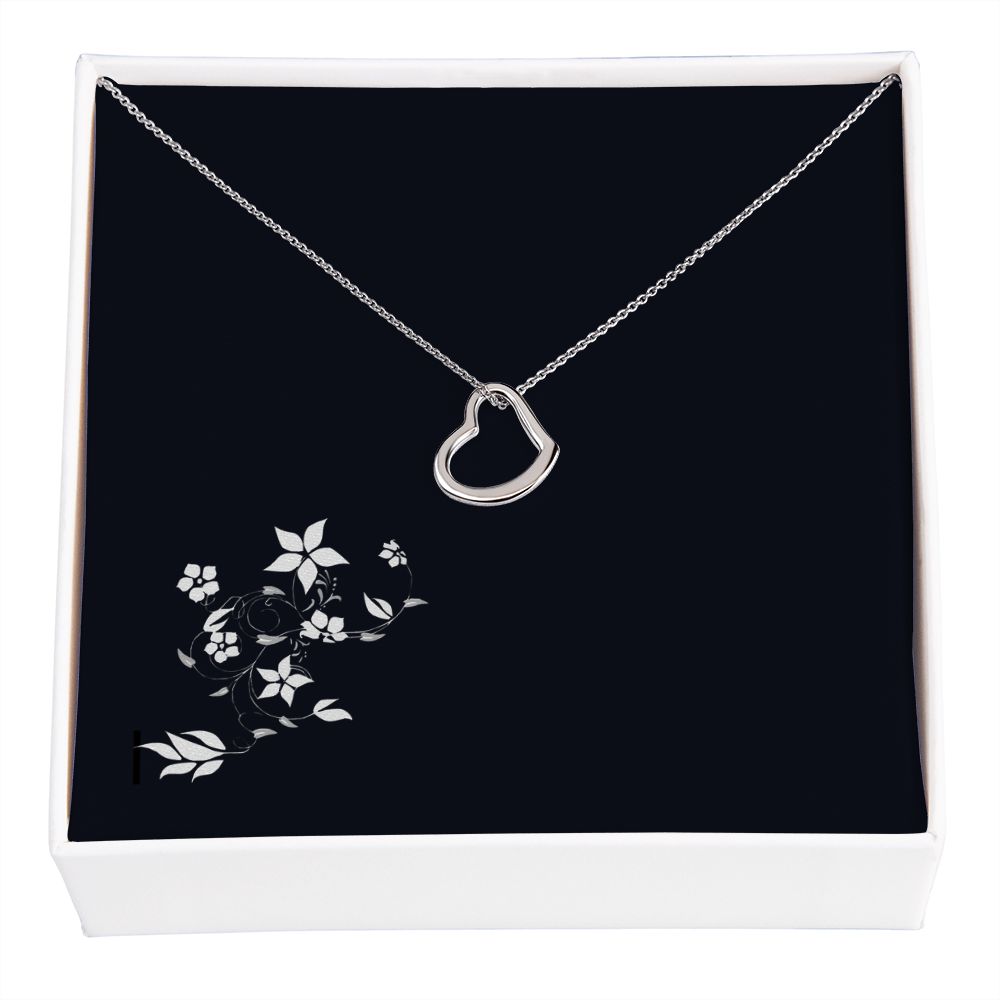 Delicate Heart Pendant Necklace