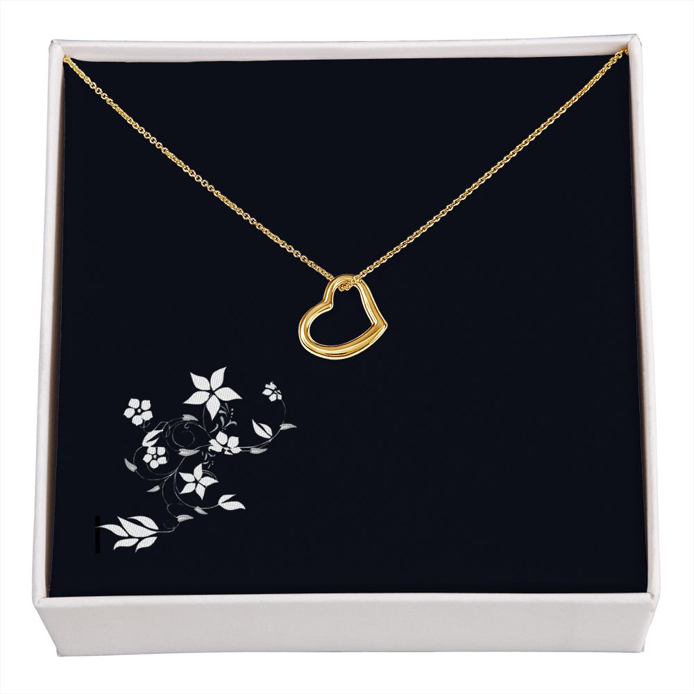 Delicate Heart Pendant Necklace