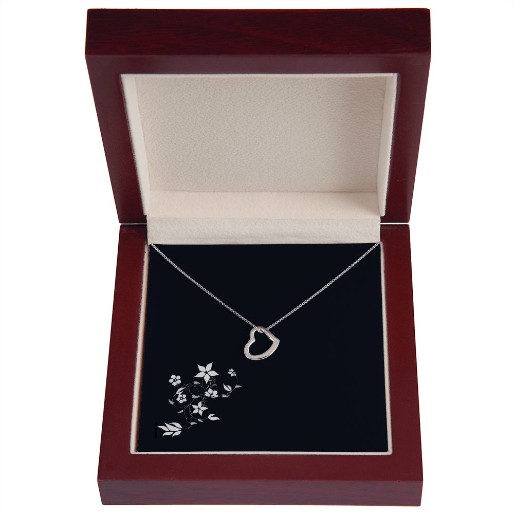 Delicate Heart Pendant Necklace