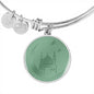 Mosque | Islam Charm with Adjustable Bangle Bracelet