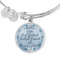 Mother: First Friend, Best Friend, Forever Friend Charm Bangle Bracelet