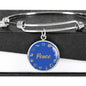 Peace | Religions Charm with Adjustable Bangle Bracelet