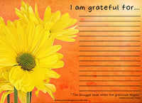 Free Downloadable Gratitude List - "I Am Grateful for..."