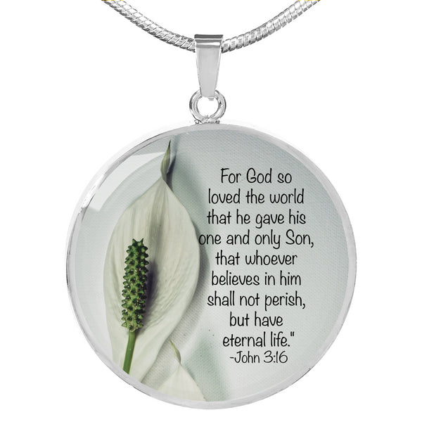Celebrate Life | John 3:16 Necklace